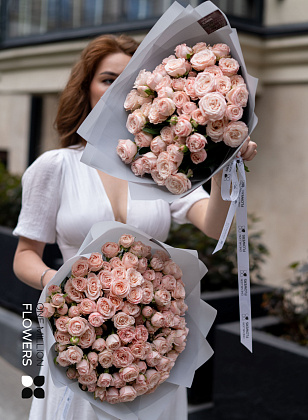 Букет "Бомбастик Моно" Grey - СТАНДАРТНЫЙ